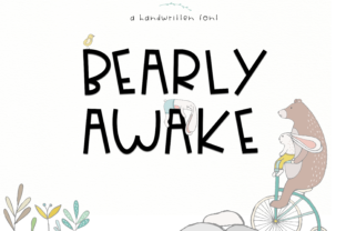 Bearly Awake: A Whimsical Display Font That Sparks Joy