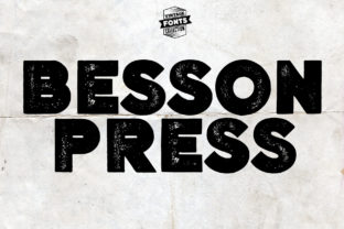 Besson: A Bold Display Font That Brings Modern Edge to Branding