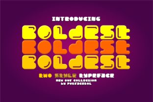 Boldest: Chunky, Funky Display Font for Bold Branding