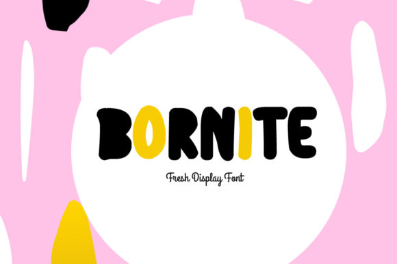 Bornite: A Fresh Display Font for Editorial Design