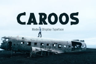 Caroos: A Modern Display Font for Brand Consistency