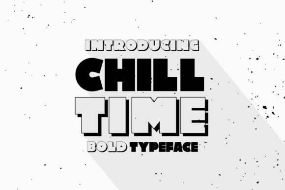 Chill Time Font: A Cute Display Typeface for Web Design