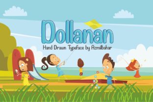 Dollanan: A Playful Display Font for Brands That Refuse to Be Boring
