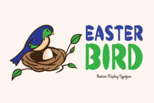 Easter Bird: A Modern Display Font for Brand Builders