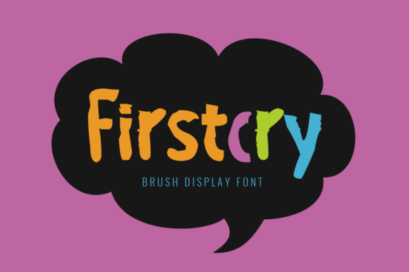 Firstcry Font: A Playful Display Typeface for Editors