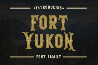 Fort Yukon: A Bold Vintage Font for Authentic Branding