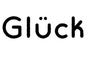 Gluck Bold Rough: A Rounded Display Typeface for Branding