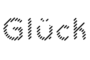 Gluck Stripes: A Display Font for Bold Marketing Headlines