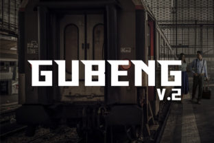 Gubeng V.2: The Modern Display Font for Product Makers