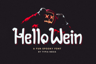 Hello Wein: A Playfully Spooky Display Font for Makers