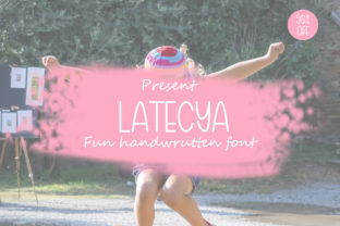 Latecya: A Bold and Cute Display Font for Whimsical Branding