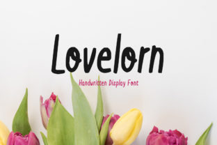 Lovelorn: The Romantic Display Font for Visual Storytelling