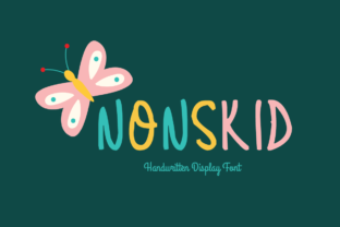 Nonskid: A Bold Handwritten Font for Digital Creators