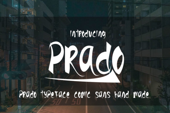 Prado: A Bold Display Font for Campaign Creators