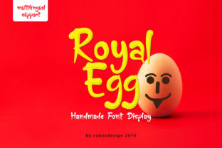 Royal Egg: A Joyful Display Font for Web