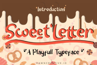 Sweet Letter: A Deliciously Sweet Display Font