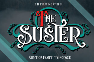 The Suster: A Playful Elegant Display Font for Web Design